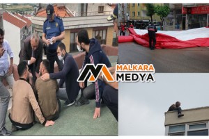 Keşan’da intihar girişimi