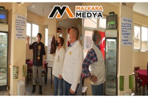 Malkara'da kahveci astı, müşterileri şaşkınlıkla okudu: “Covid-19’a yakalanıp ölmüştür”