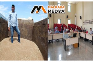 Malkara'da sezonun ilk buğdayı satıldı
