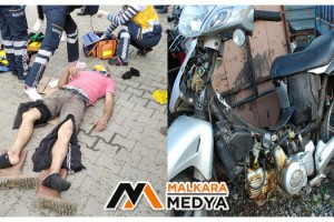 Malkara'da trafik kazası: 1 yaralı