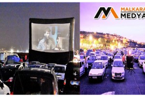 Salgın sinema keyfine engel olamadı