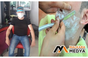 Berber ve kuaförler siperlikle tıraş ve makyaj yapabilecek