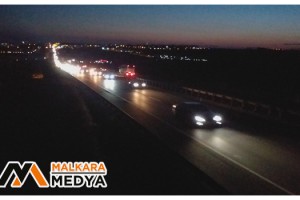 İstanbul’a dönüş yolunda yoğunluk