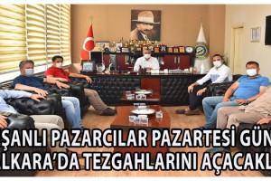 Keşanlı Pazarcılar Pazartesi günü Malkara’da Tezgahlarını Açacaklar