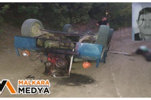 Malkara'da freni patlayan patpatın altında kalan yaşlı adam hayatını kaybetti