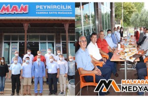 AK Parti Milletvekili Mustafa Yel ve AK Parti Heyetinden Yaman Peynirciliğe Ziyaret