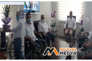 Malkara Kent Konseyi’nden Kaymakam Yüksel’e Hoşgeldin Ziyareti