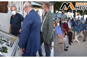Başkan Kadir Albayrak ve Milletvekili İlhami Özcan Aygun'dan Balıkçı Esnafına Ziyaret