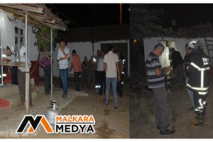Malkara’da ev yangını