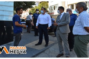 Malkara'da Koronavirüse Karşı Denetimler Aralıksız Devam Ediyor