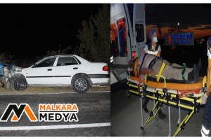 Malkara'da otomobille çarpışan ATV sürücüsü ağır yaralandı