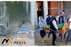 Malkara'da Forkliftin altında kalan işçinin feci ölümü