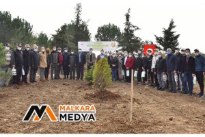 “Bugün Fidan, Yarın Nefes” Kampanyası Kapsamında Malkara’da Fidanlar Toprakla Buluşturuldu