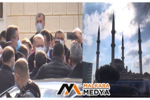 Cumhurbaşkanı Erdoğan cuma namazını Tekirdağ’da kıldı