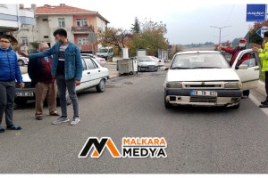 Malkara'da 65 yaş üstü yasağını ihlal eden sürücü yayaya çarptı