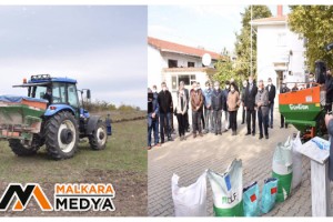 Tekirdağ Büyükşehir Belediyesinin Karamurat ve Sarnıç Mahallerinde Hayvancılığa Desteği Sürüyor