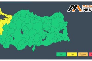 Trakya'ya sarı uyarı