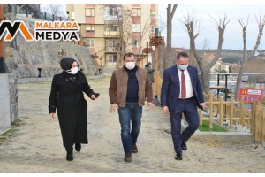 Başkan Yüksel Milletvekili Koncagül ve İl Başkanı Özcan, Projeleri Yerinde İnceledi