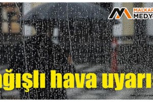 Batıdan yağış geliyor
