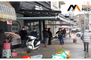 Malkara'da aniden bastıran yağmura yakalandılar
