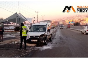 Malkara'da buzlanma kazaya neden oldu
