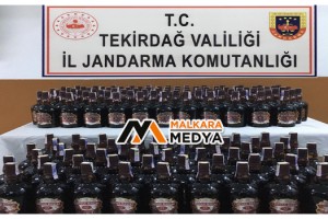Malkara’da Piyasaya Sürülmek Üzere 165 Şişe Kaçak Viski Yakalandı