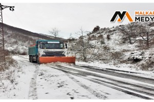 Süleymanpaşa Belediyesinden kar mesaisi
