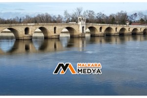 Yağışlar Meriç Nehri'nin debisini artırdı