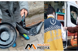 Malkara'da ocakta tencereyi unutan alkollü şahıs, uyuya kalınca dumandan zehirlendi