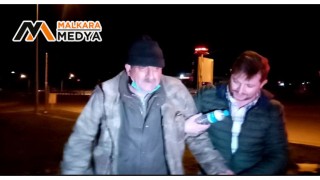 Malkara'da orta refüjde yatarken bulundu, görenlerin içini acıttı