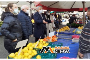 Pazar Esnafı İYİ Partililere Dert Yandı