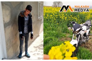 Malkara'da 1 hafta önce aldığı motosiklet 5 dakikada çalındı