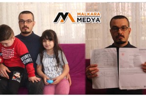 Epilepsi hastası işsiz babanın, faturaları ödeyemediği için doğal gaz saati söküldü