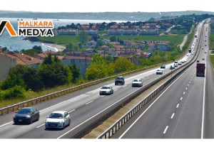 İstanbul-Tekirdağ yolunda çift yönlü yoğunluk var
