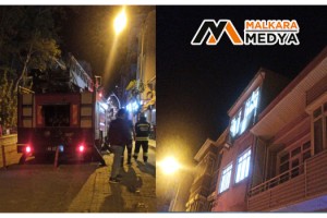 Malkara merkezinde yangın paniği