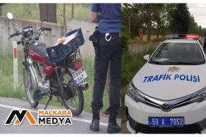 Malkara’da Trafik Kazası Ucuz Atlatıldı
