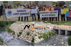 Tekirdağ, Malkara, Şarköy Kent Konseyi: Balabancık Çayındaki Kirliliğin Kaynakları Tespit Edilsin... Yaptırımlar Uygulansın...