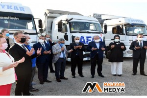 Tekirdağ’da selzedelere 3 tır yardım gönderildi