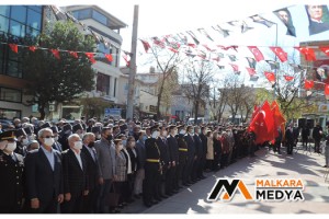 Malkara’da 29 Ekim Cumhuriyet Bayramı Çelenk Töreni Gerçekleştirildi