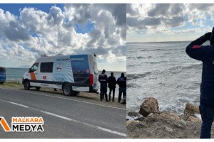 Tekirdağ’da denizde kaybolan kişiyi arama çalışmaları başladı