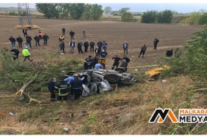 Tekirdağ'da feci kaza: 3 ölü