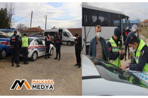 Malkara Jandarması’ndan Okul Servislerine Sıkı Denetim