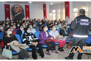 Malkara’da “En İyi Narkotik Polisi Anne” projesi anlatıldı