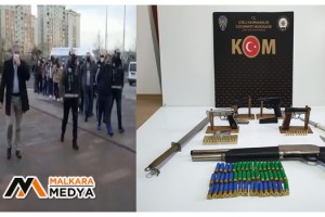 Tekirdağ'da silah kaçakçılarına dev operasyon: 10 kişiden 6'sı tutuklandı