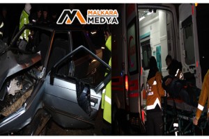 Malkara’da Trafik Kazası 1 Ölü 1 Ağır Yaralı