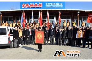 57. Alay Yürüyüş Komitesi Malkara'dan Çanakkale'ye Uğurlandı