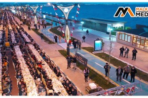 1 kilometrelik dev iftar sofrası: Bu sofranın başı var sonu yok