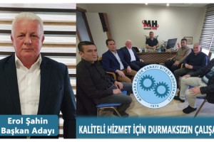 30 Yıllık Esnaf Erol Şahin, Malkara Küçük Sanayi Sitesi Yapı Kooperatifine Başkan Adaylığını Açıkladı