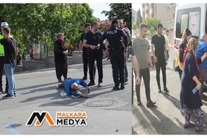 Malkara’da motosiklet otomobille çarpıştı: 1 yaralı