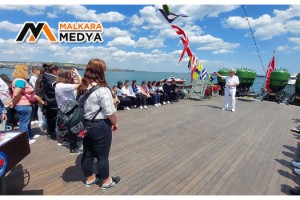 ‘Yüzen müze’ mayın gemisi Tekirdağ’da